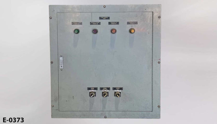 Electronic control box, 7 station, 30"w x 10"d x 32"t, stock number E-0373