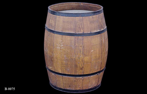 Barrel, stock number B-0075
