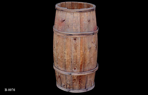 Barrel, stock number B-0076