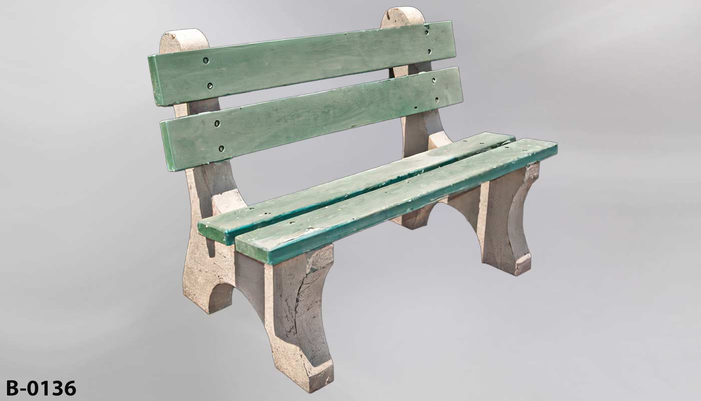 Bench, stock number B-0136