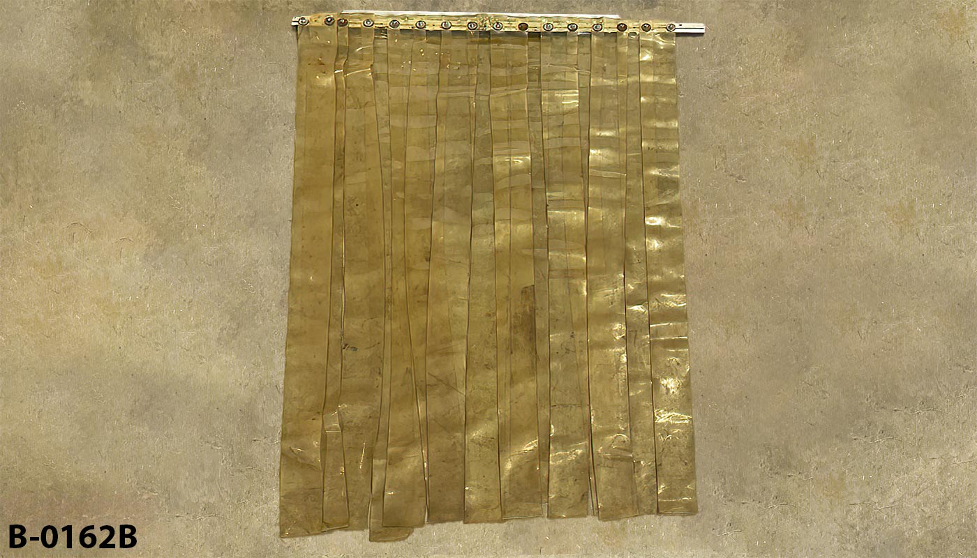 Barrier curtain for freezer door, stock number B-0162b