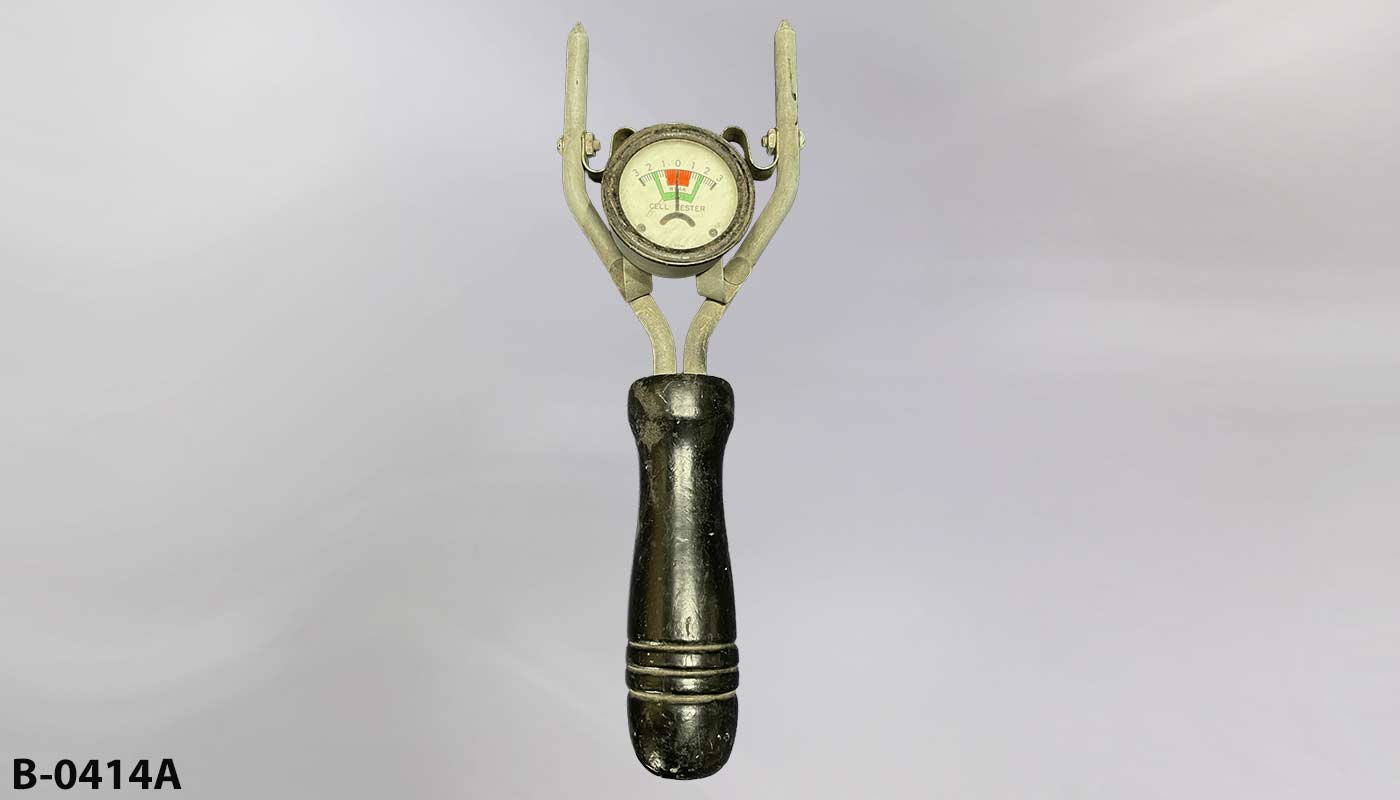 Battery cell tester, stock number B-0414
