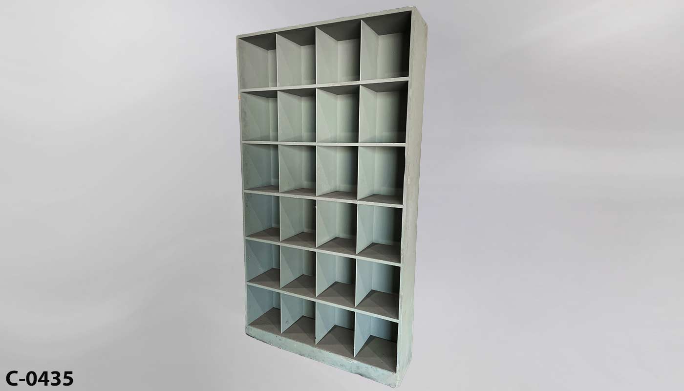 Shelf/cubby hole unit, stock number C-0435