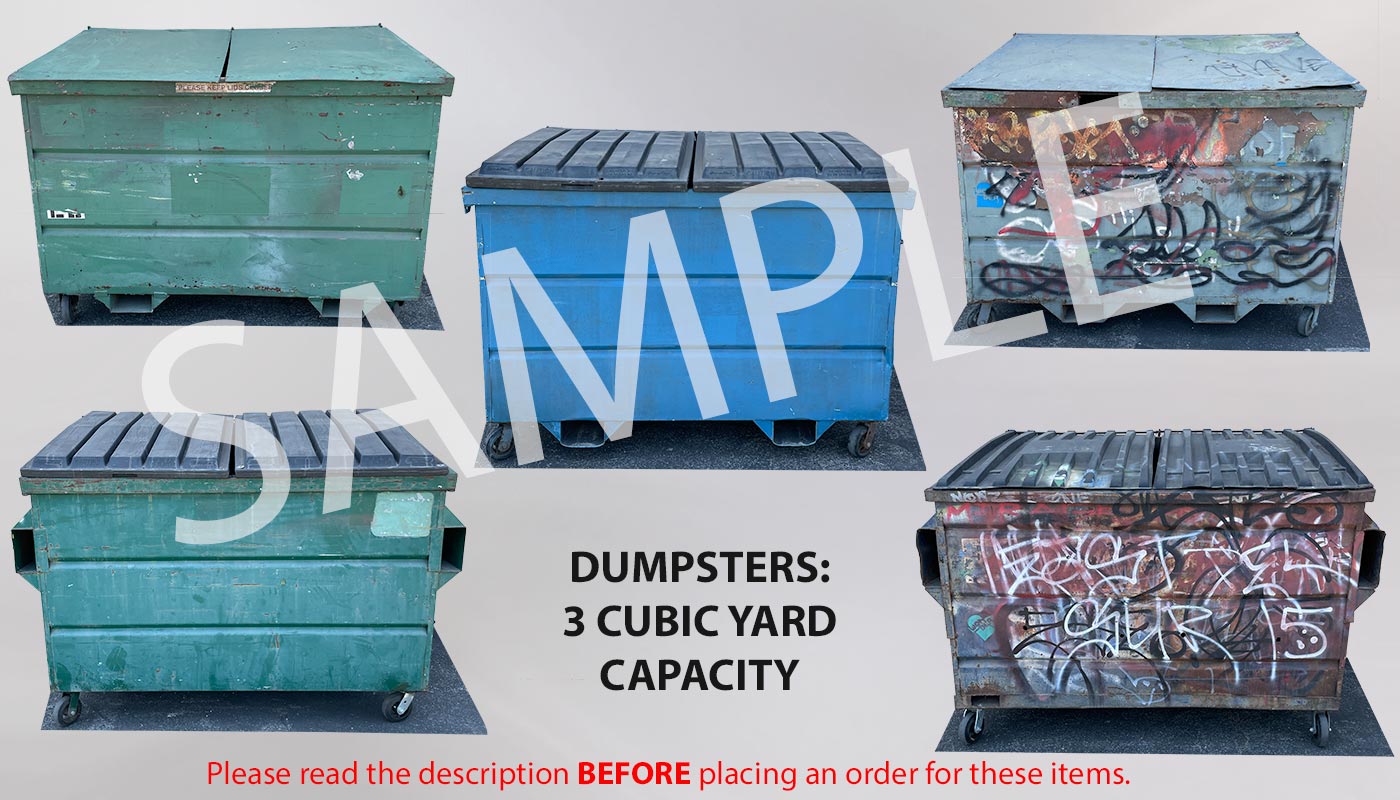 Dumpster, stock number D-0006-3