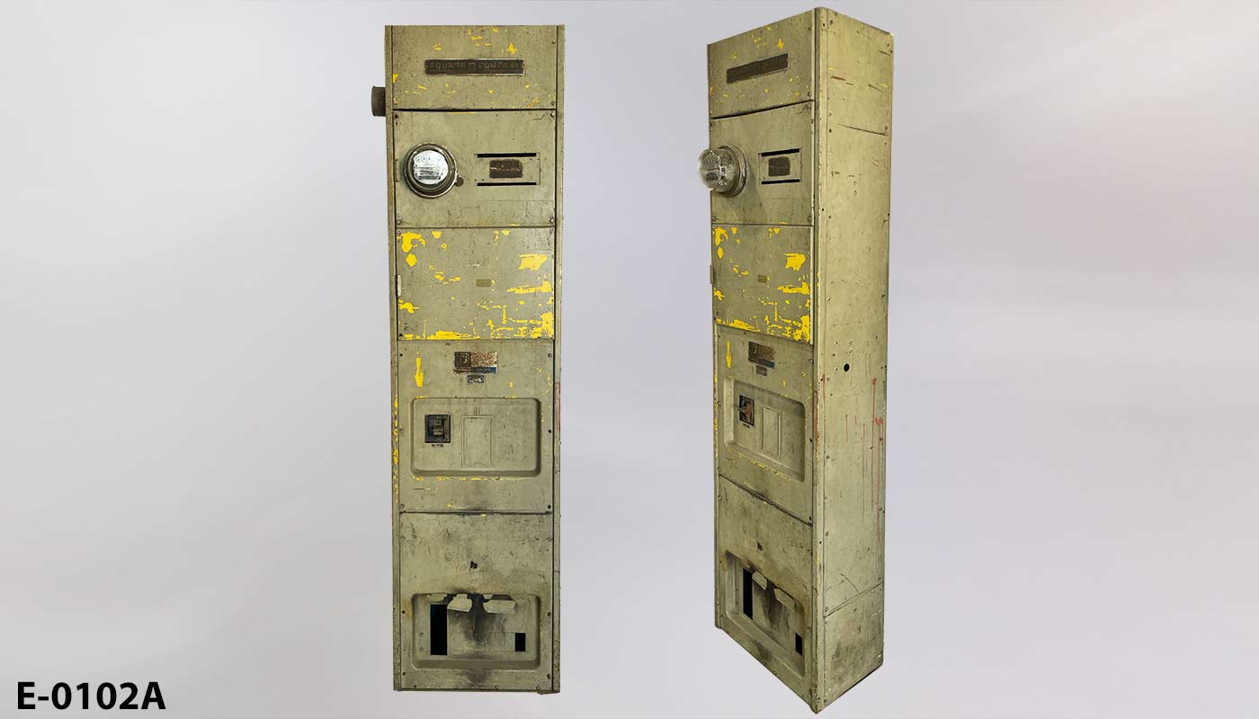 Electric panel, stock number E-0102a