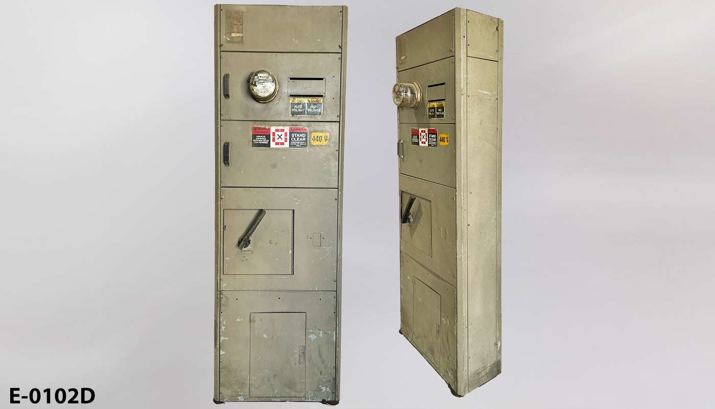 Electric panel, stock number E-0102d