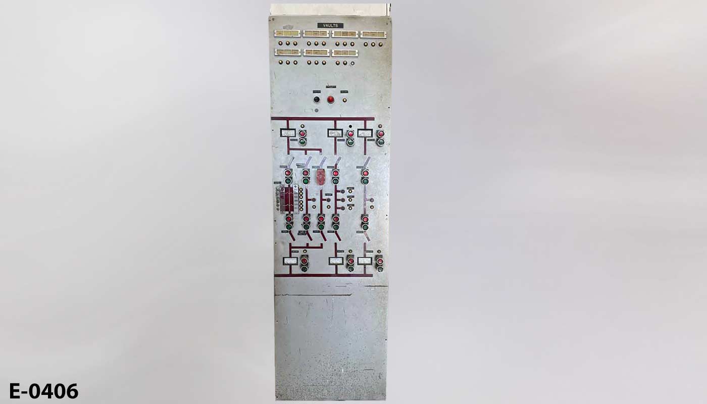 Electronic control panel, stock number E-0406