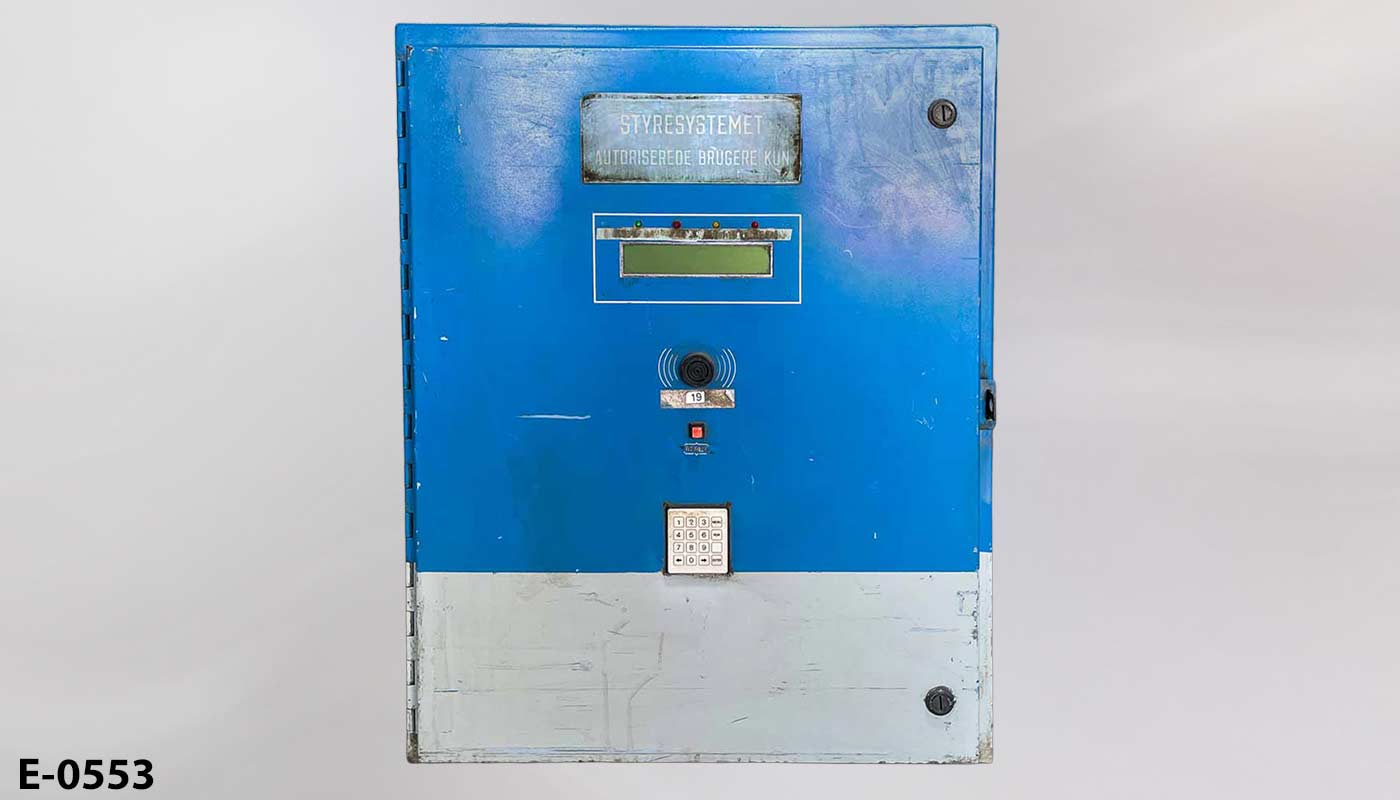 Electronic control box, stock number E-0553