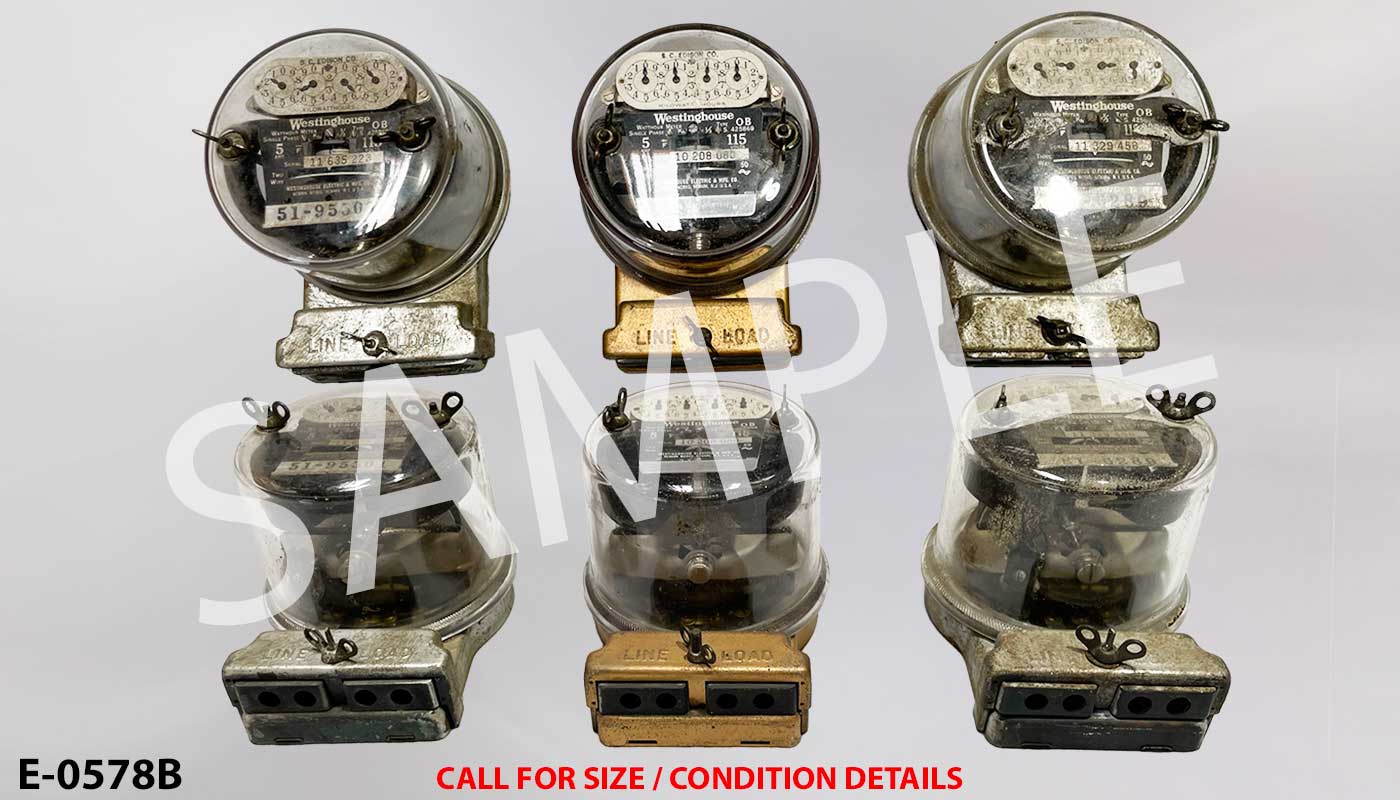 Electric meter, stock number E-0578b