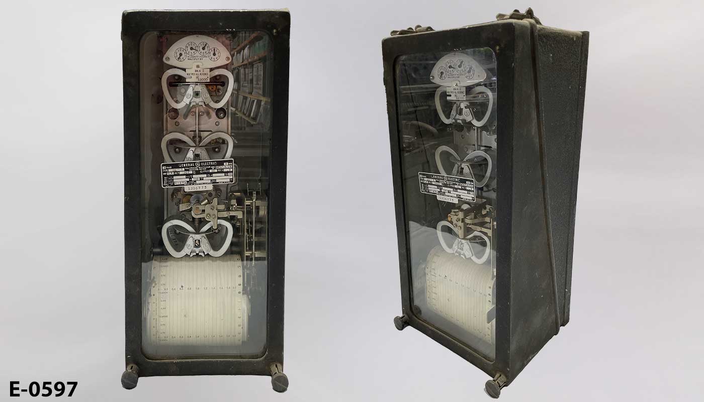 Electric meter, stock number E-0597