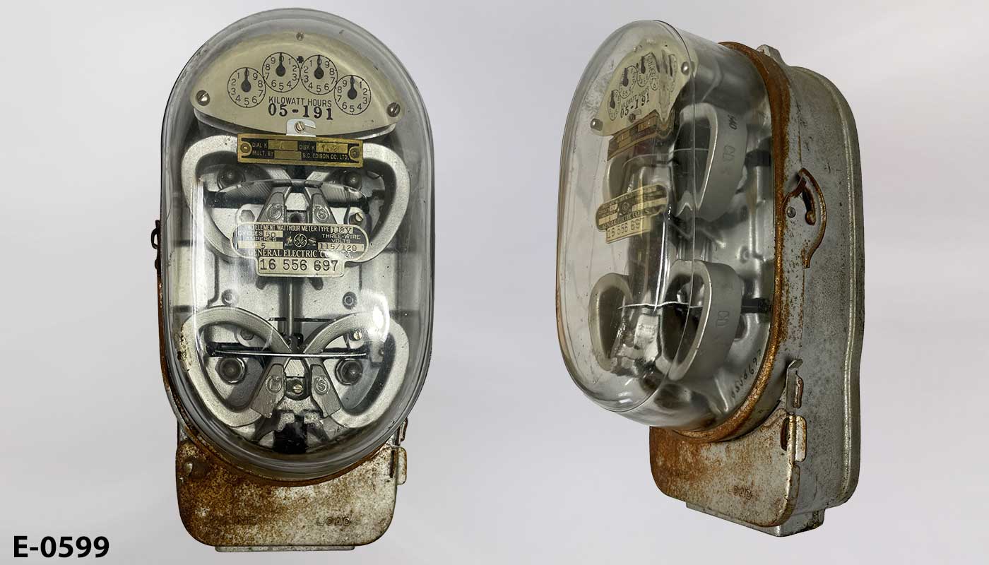 Electric meter, stock number E-0599