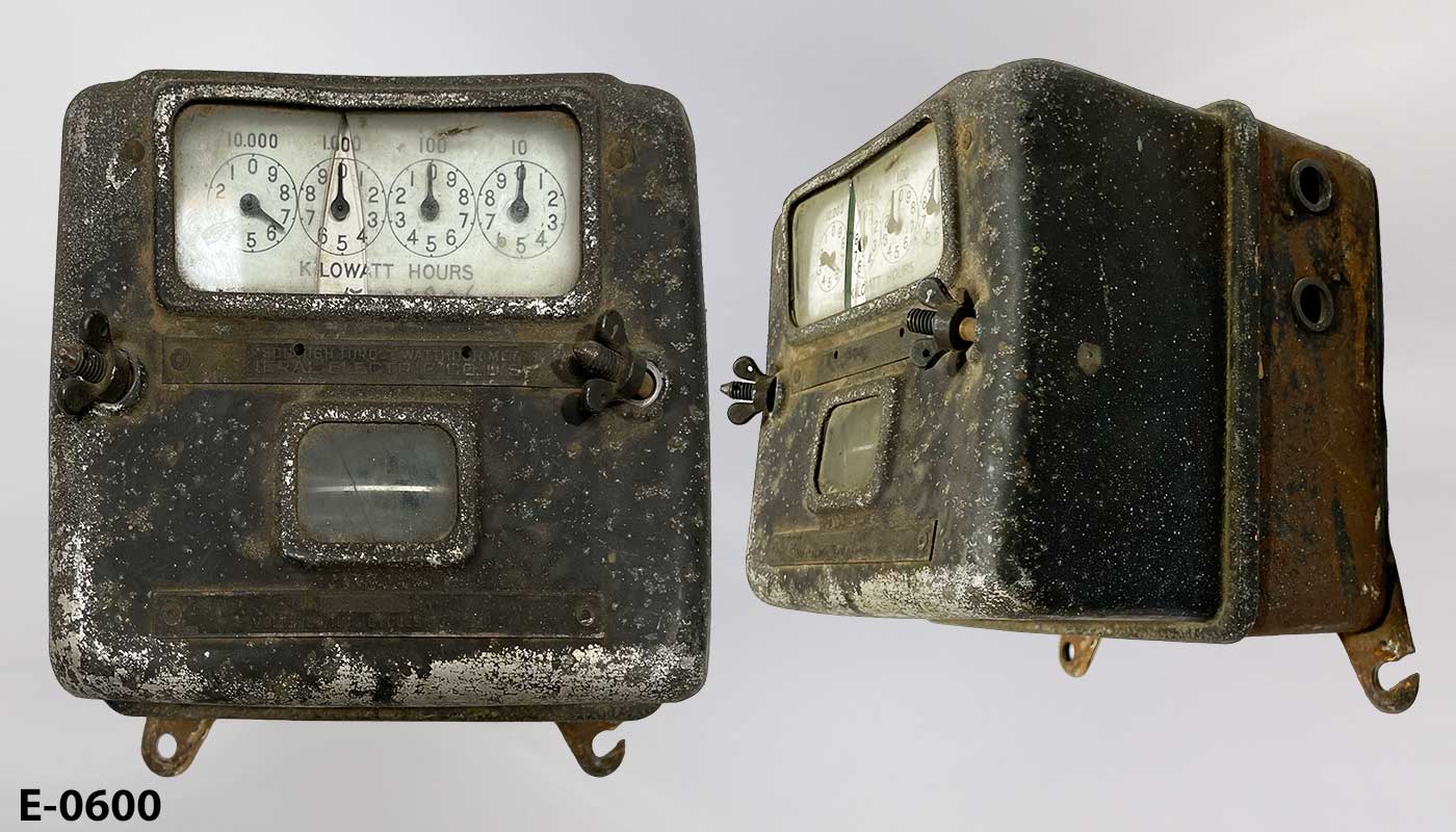 Electric meter, stock number E-0600