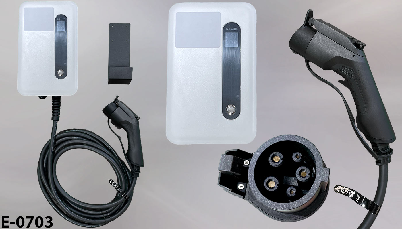 Electric Vehicle EV Charging Station, stock number E-0703