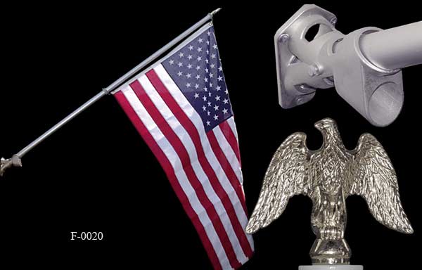 Flagpole, stock number F-0020a