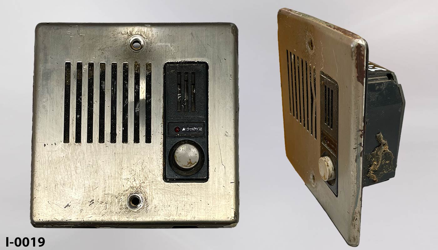 Intercom panel, stock number I-0019