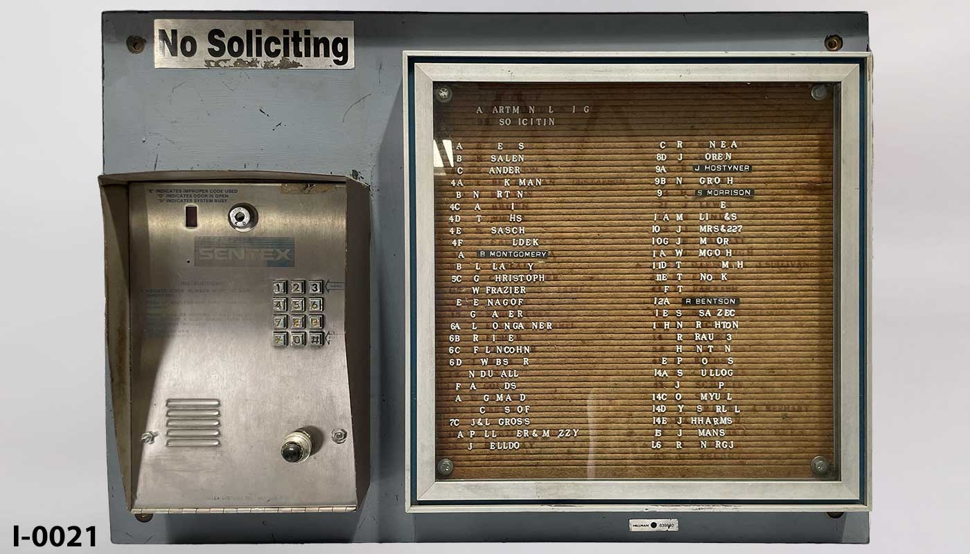 Intercom, stock number I-0021