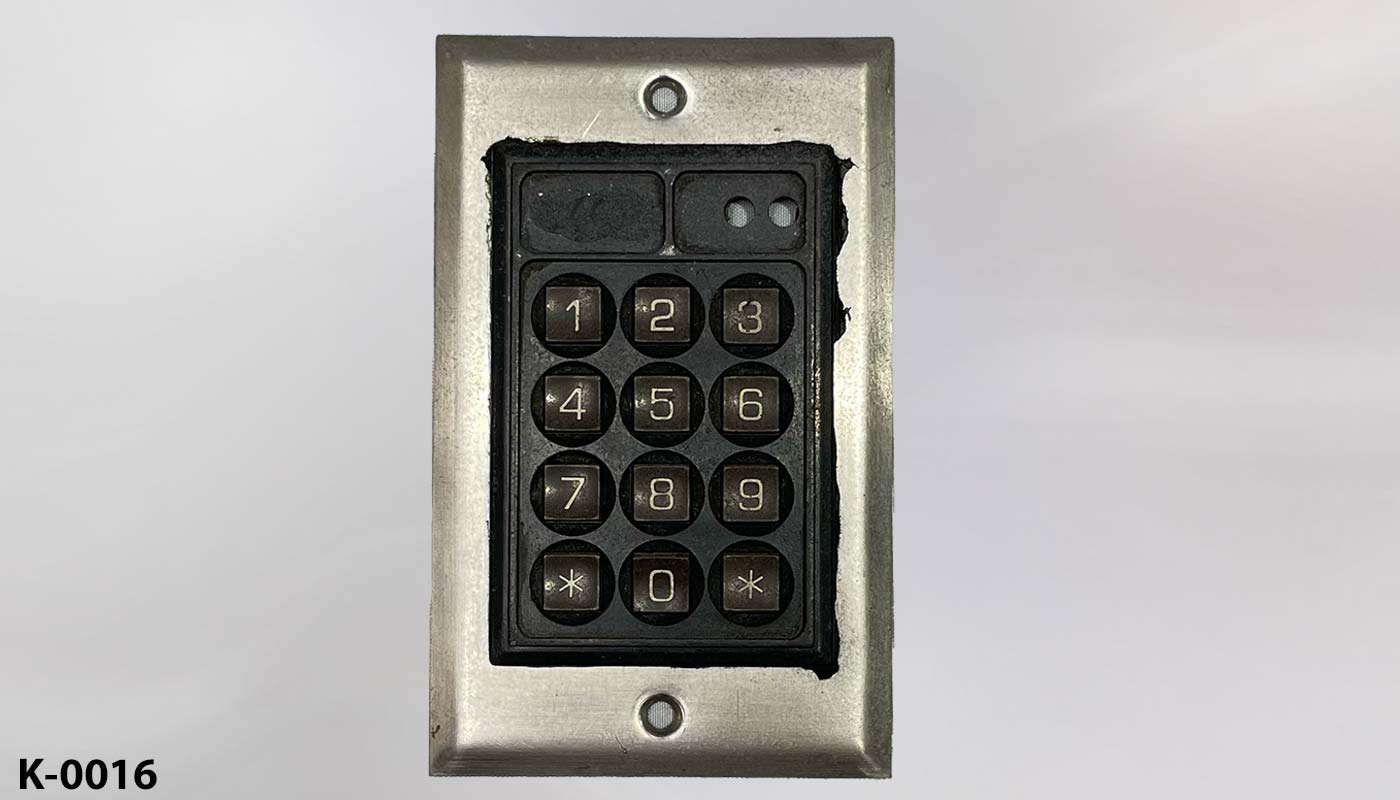 Electronic entry system, stock number K-0016