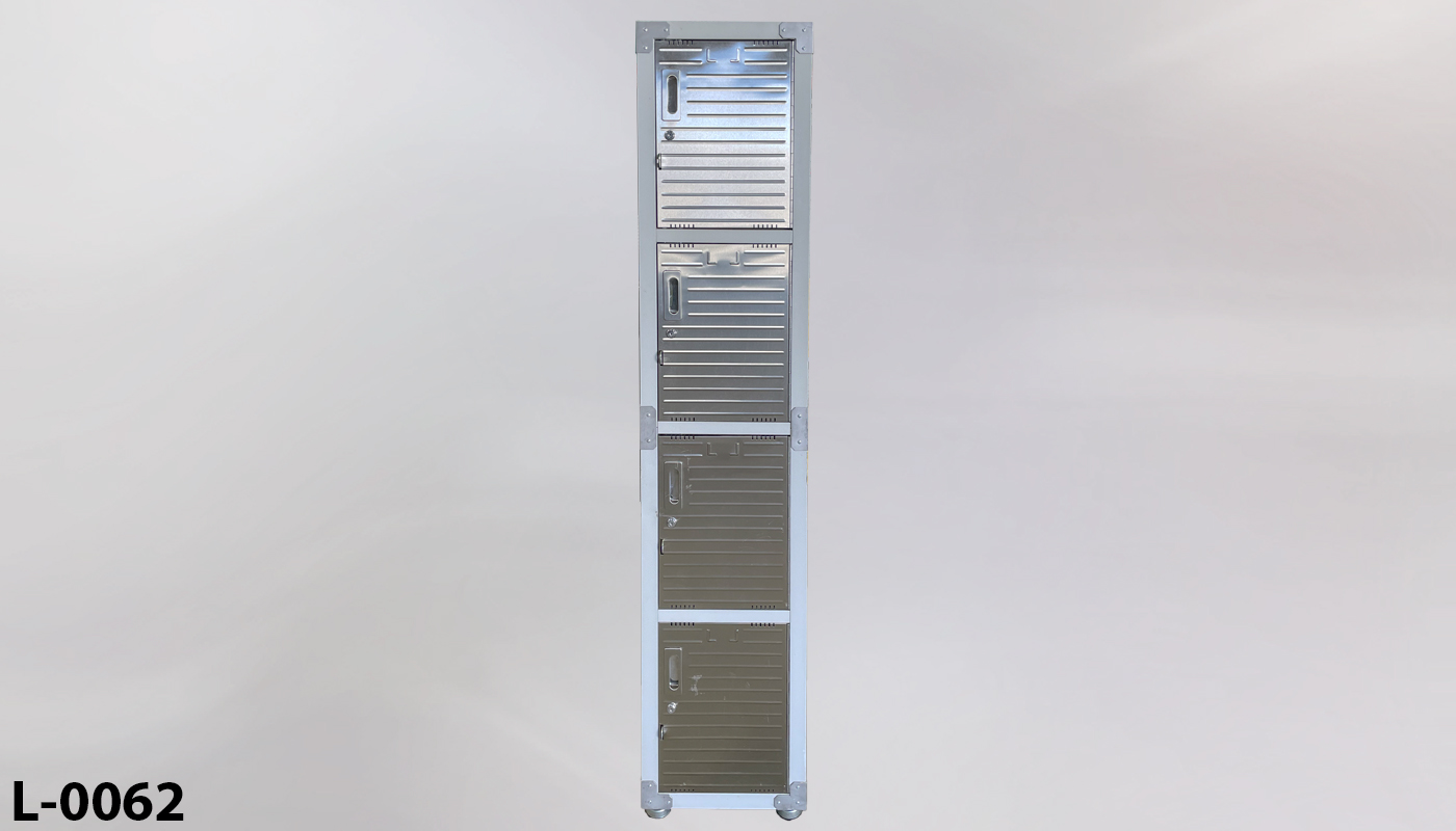 Locker cabinet, stock number L-0062