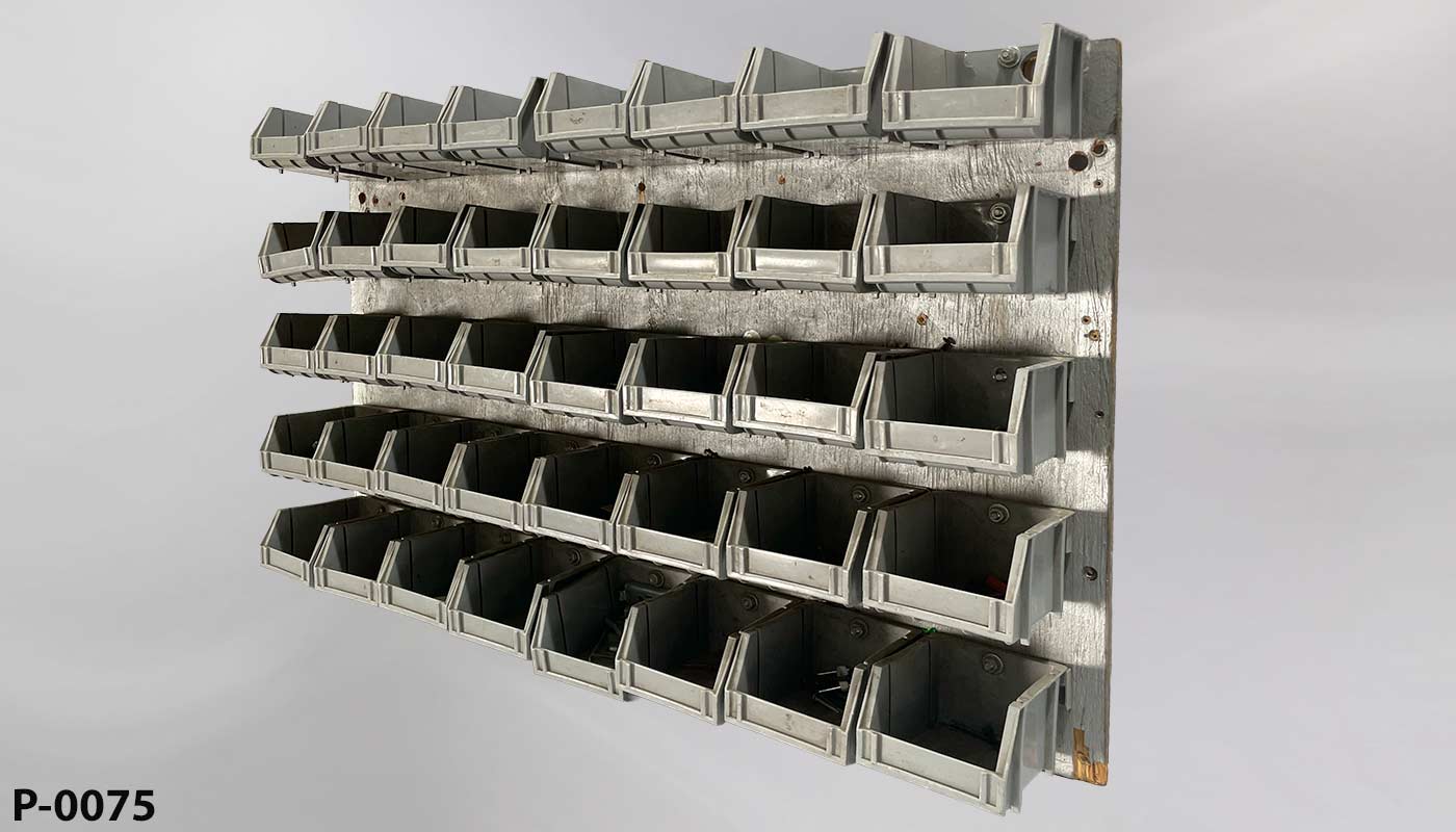 Parts organizer, stock number P-0075