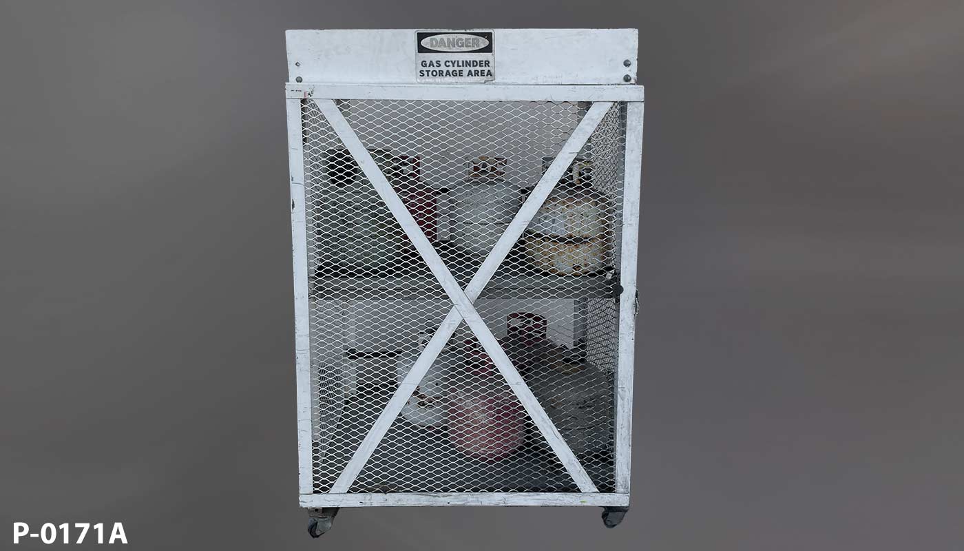 Propane storage rack, stock number P-0171a