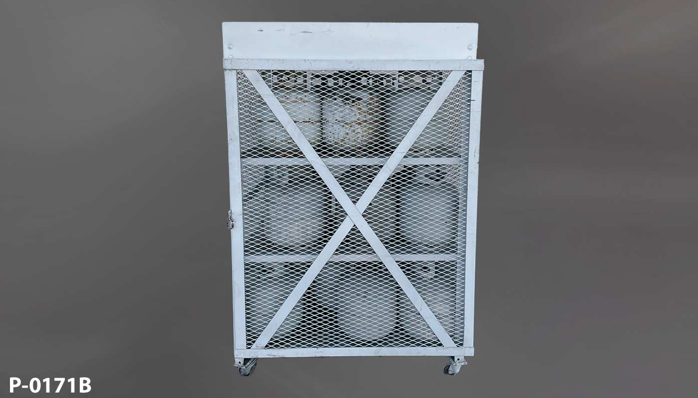 Propane storage rack, stock number P-0171b