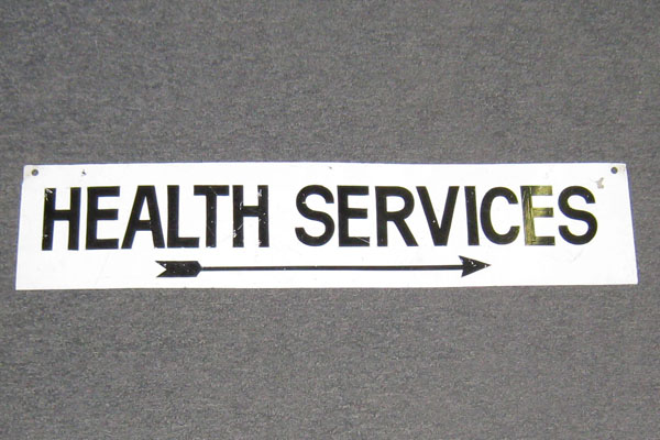 Sign-Health services, stock number S-0095