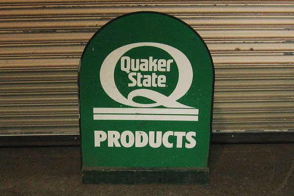 Sign-Quaker State Products, stock number S-0462