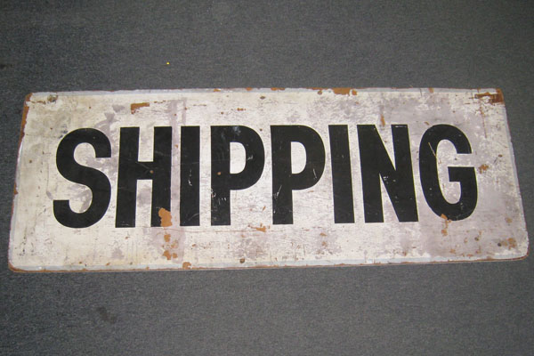 Sign-Shipping, stock number S-0744