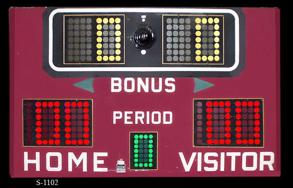 Scoreboard, stock number S-1102
