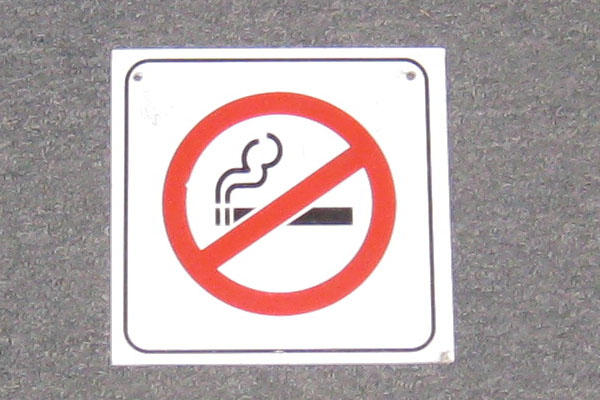 Sign-No Smoking Symbol, stock number S-1652
