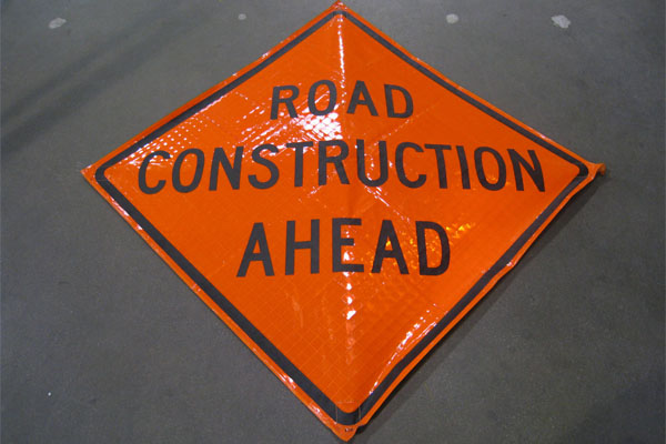 Sign-Road Construction Ahead, stock number S-2080