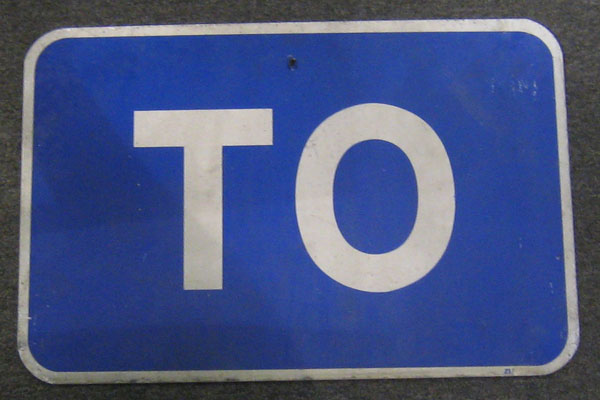 Sign-To, stock number S-2115