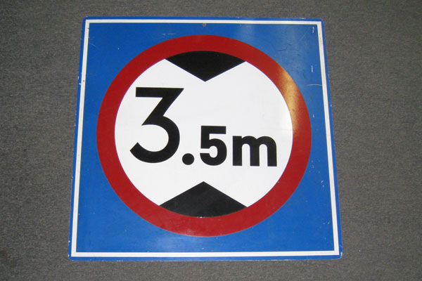 Sign-3.5m, stock number S-2183