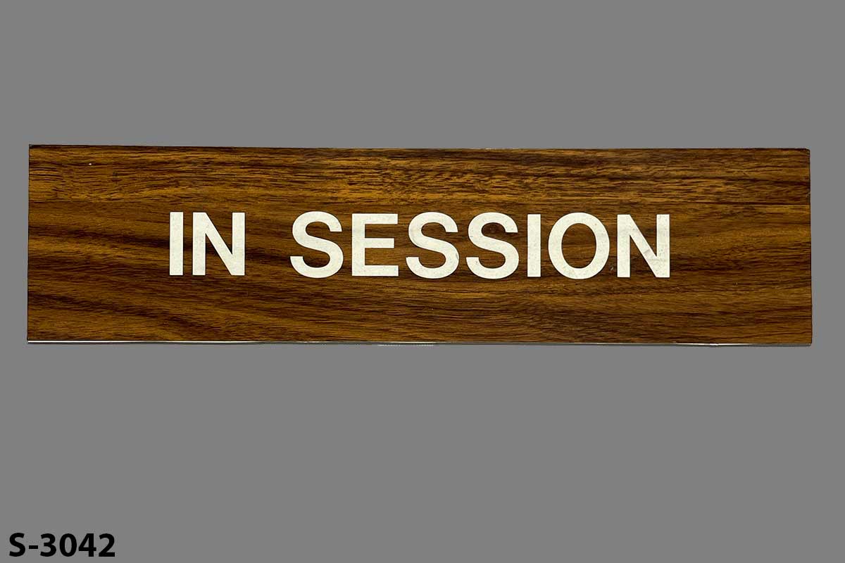Sign-In Session, stock number S-3042
