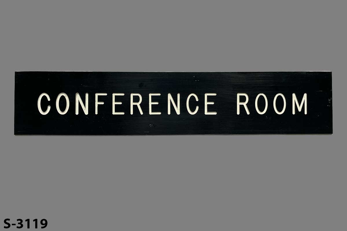 Sign-Conference Room, stock number S-3119