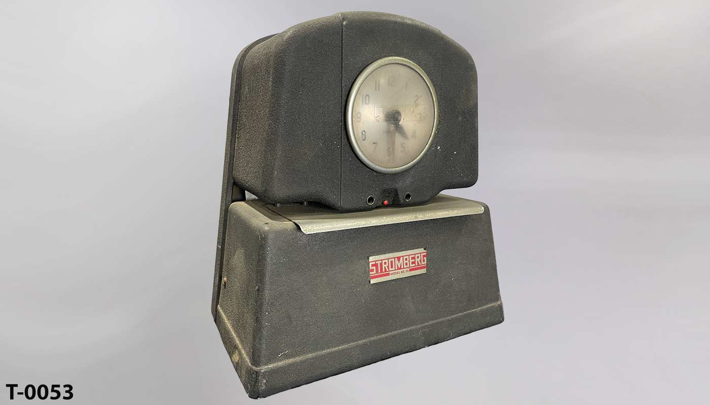 Time clock, stock number T-0053
