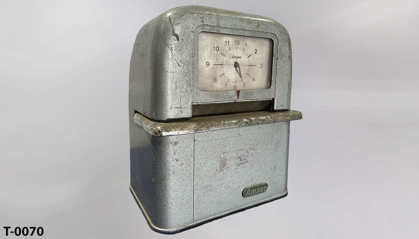 Time clock, stock number T-0070