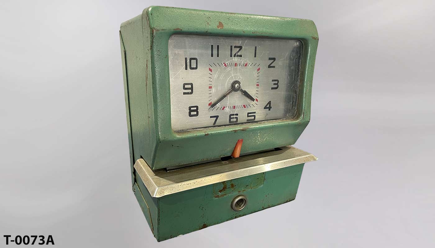 Time clock, stock number T-0073