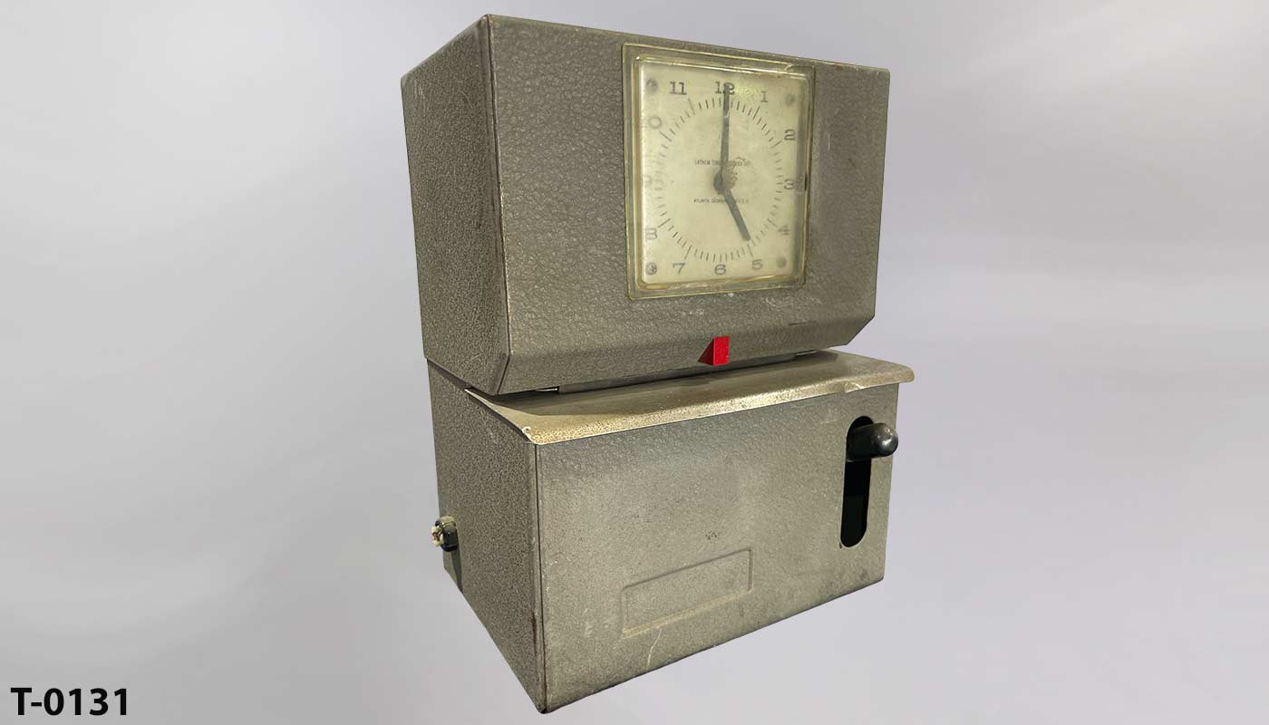 Time clock, stock number T-0131