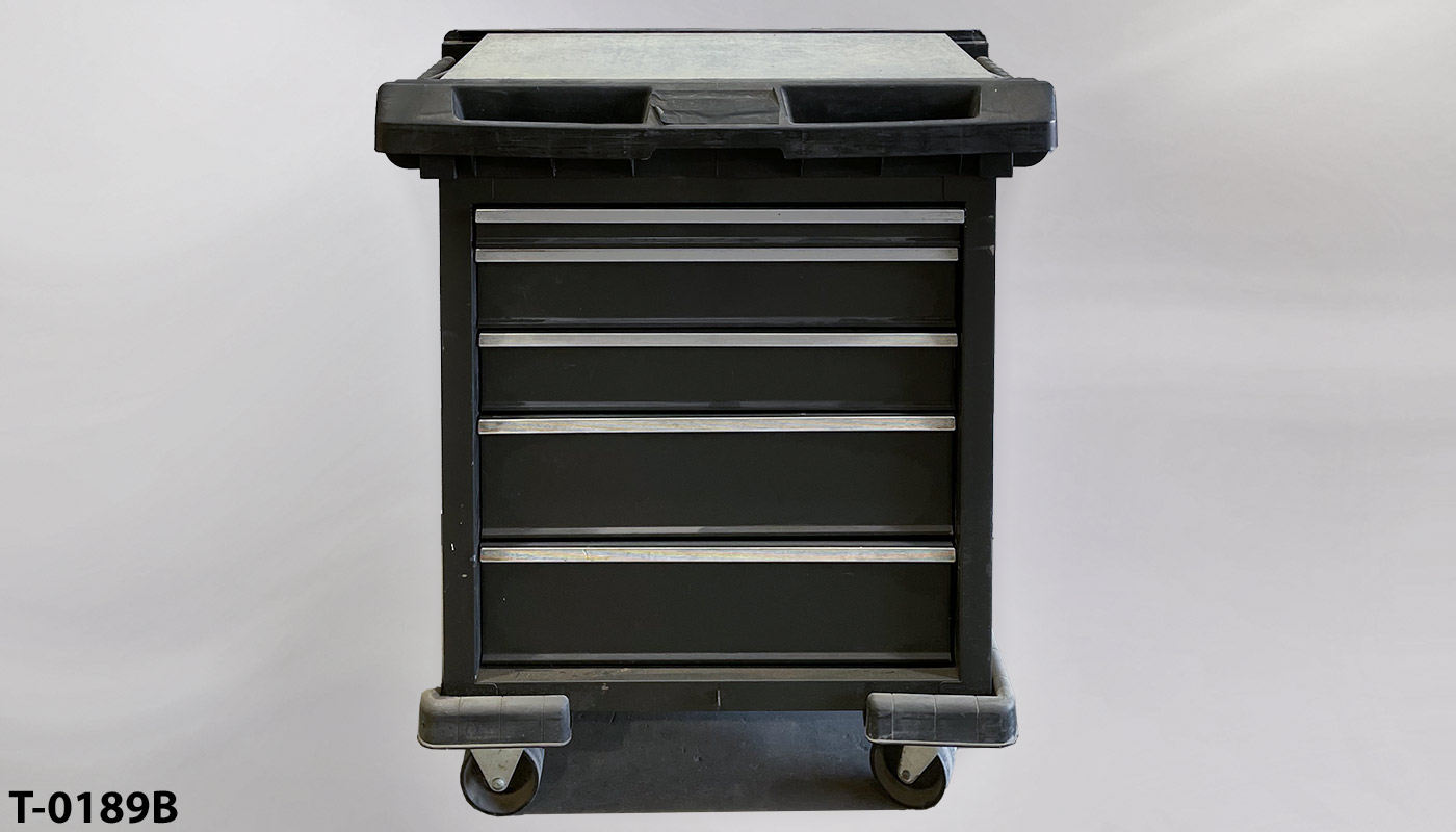 Tool cabinet on casters, stock number T-0189b