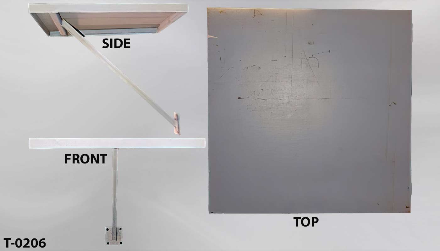 Table, stock number T-0206