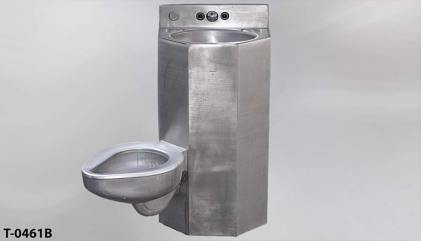 Jail toilet/sink, stock number T-0461b