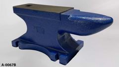 Anvil, blue, 50lb, 14"wx6"dx7"t, stock number A-0067b