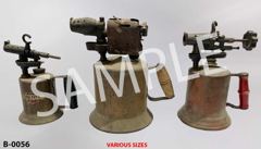 Brass blowtorch, antique, stock number B-0056