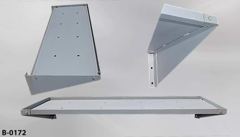 Jail bunk, wall mount, 80"w x 27"d, stock number B-0172