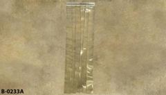 Barrier curtain for freezer door, stock number B-0233a