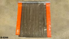 Barrier curtain for freezer door, stock number B-0266