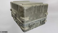 Ammo Case, fiberglass, 36"w x 28"d x 22"t, stock number C-0358a