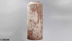Container, liquid storage, 250 gallon, plastic, 35"diam. x 84"t, stock number C-0624a