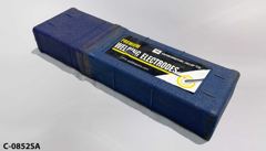 Container for welding rods, squared plastic w/ top, empty, stock number C-0852s